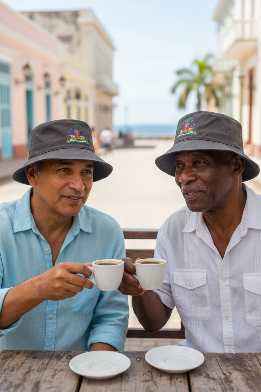 SAGA Heritage Hat Collection-This is more than headwear. It's a tribute to Haitian history, passion, and unbreakable strength.