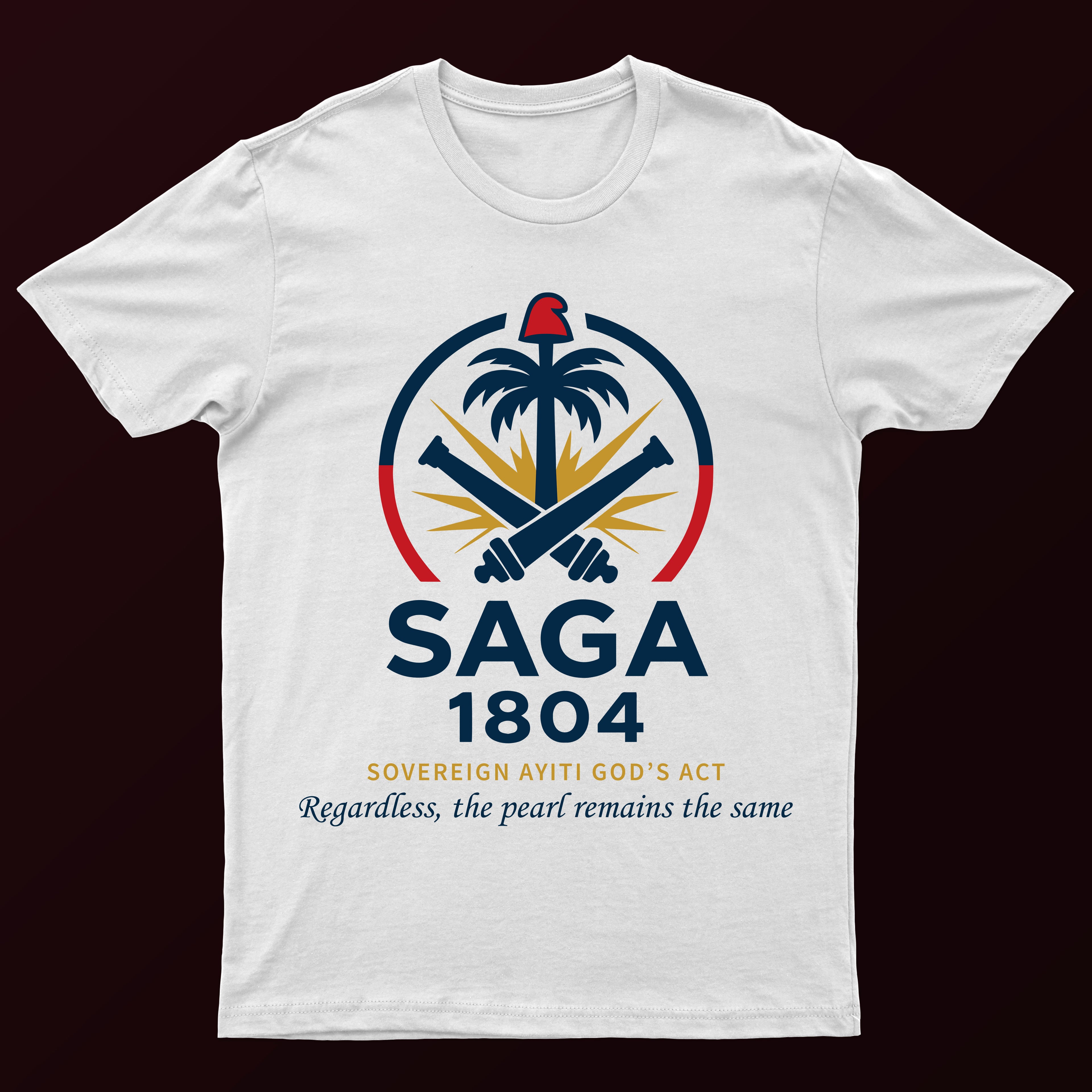 Heritage Collection-"The Pearl of Ayiti" Premium Signature Tee