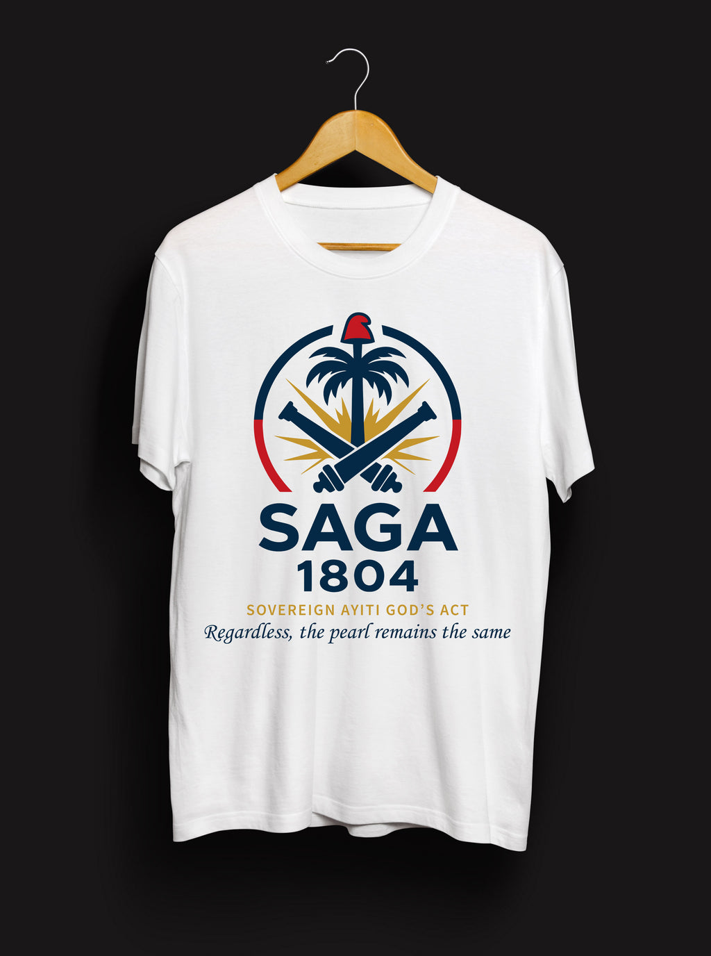 Heritage Collection-"The Pearl of Ayiti" Premium Signature Tee