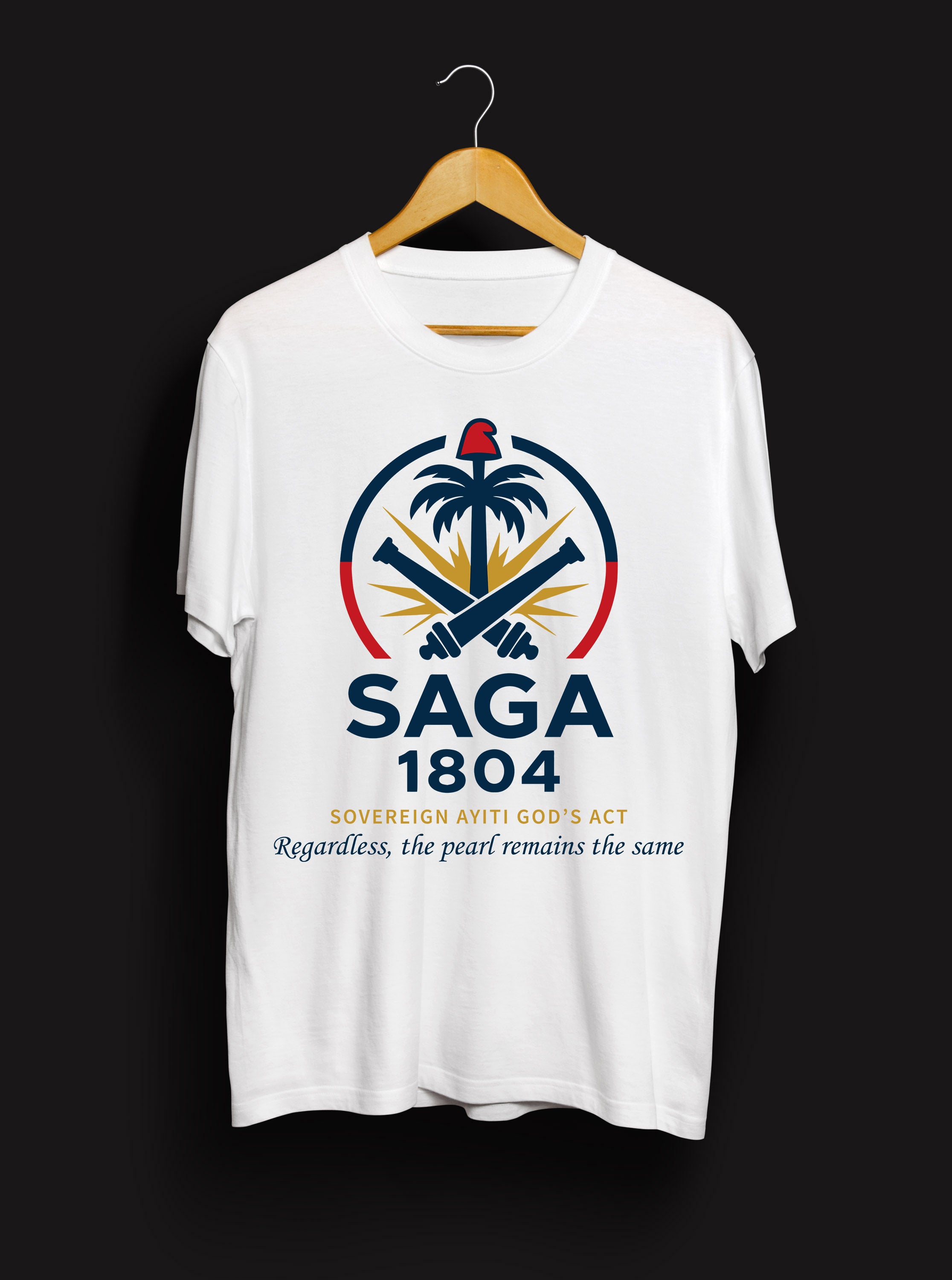 Heritage Collection-"The Pearl of Ayiti" Premium Signature Tee
